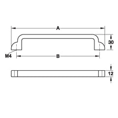 Antique Handle | 148 & 180 mm