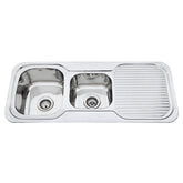 1 & 3/4 Bowl Sink | Right-Hand Drainer