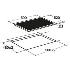 60cm Ceramic Cooktop