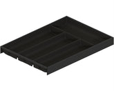 AMBIA-LINE by Blum Inner Dividing Frame | Carbon Black Soft-Touch