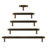 Alto Solid Brass Handle | Bronze