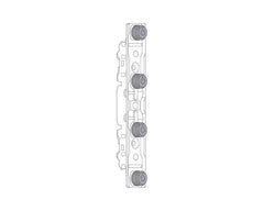 AVENTOS by Blum HS/HL/HK EXPANDO T Front Fixing Bracket | Thin Fronts | 1 Piece