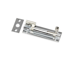 Barrel Bolt Necked — Chrome | 75mm