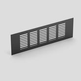 Aluminium Rectangular Vent — Black