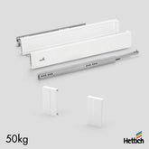 Atira Internal Drawer Set | 50kg Silent System — White