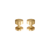 Alfie Solid Brass Door Knob | Gold