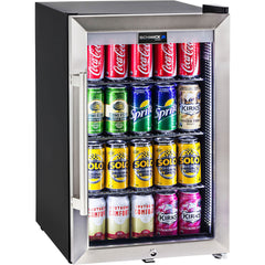 AAA Schmick Tropical Triple Glazed Outdoor Glass Bar Fridge 70 Litre - Model HUS-SC70-SS
