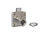 Armstrong Drawer Lock Housing. Ø19mm Barrel Length. Incl. Rosette.