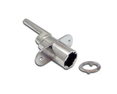 Armstrong Frontal Central Lock Housing. Ø19mm x 22mm Barrel Length. Incl. Rosette