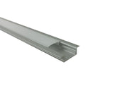 Aluminium Silver Lighting Channel and Opaque Diffuser. Size: 2900mm