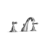 3-Hole Basin Tap — Swan-Neck Spout with Pop-Up Waste | Classico