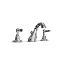 3-Hole Basin Tap — Swan-Neck Spout with Pop-Up Waste | Classico