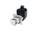 Armstrong Push Knob with Latch