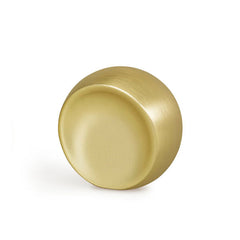 Ball Knob Brushed Matt Brass