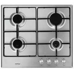 60cm Gas Cooktop — Stainless Steel