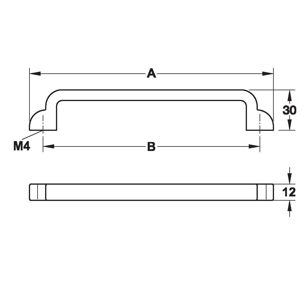 Antique Handle | 148 & 180 mm