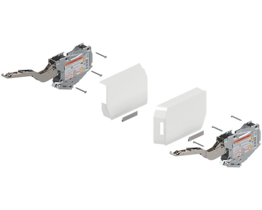 AVENTOS HK-S by Blum Lift Mechanism Set | Silk White | PF 400