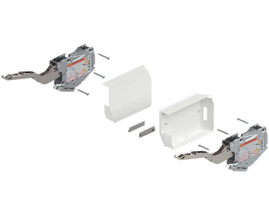 AVENTOS HK-S by Blum Lift Mechanism Set | Silk White | 20K2E00