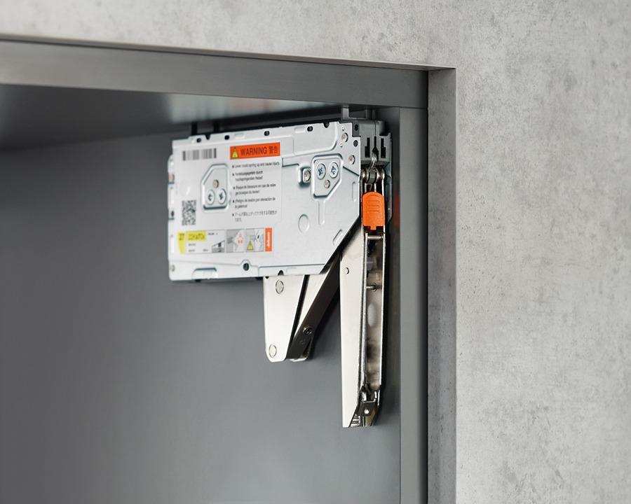 AVENTOS HK Top by Blum Lift Mechanism Set | Chipboard Screws / Pre-Mounted System Screws