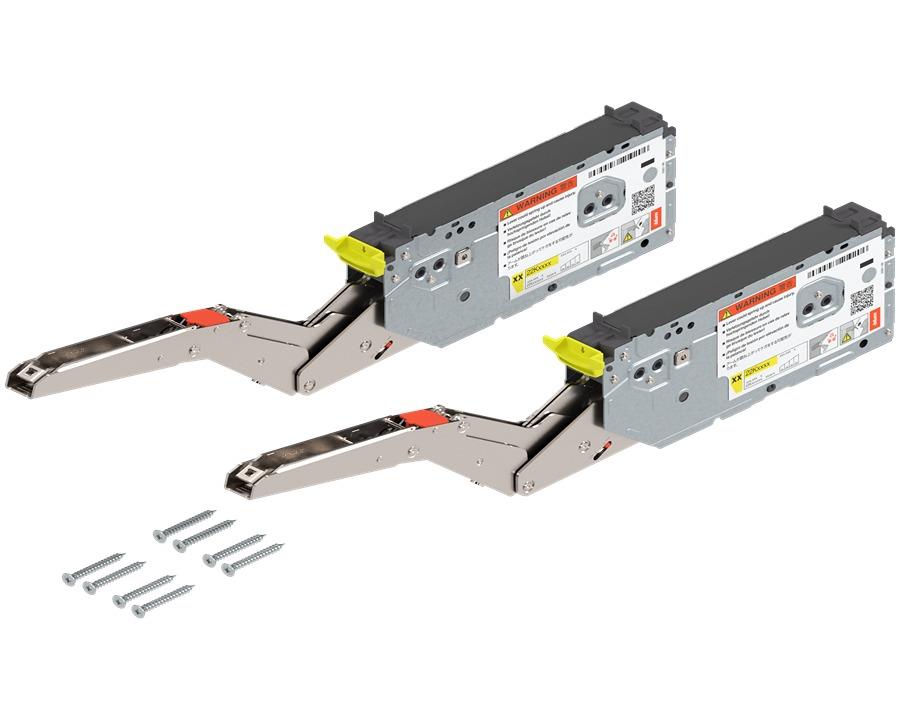 AVENTOS HK Top by Blum Lift Mechanism Set | Chipboard Screws / Pre-Mounted System Screws