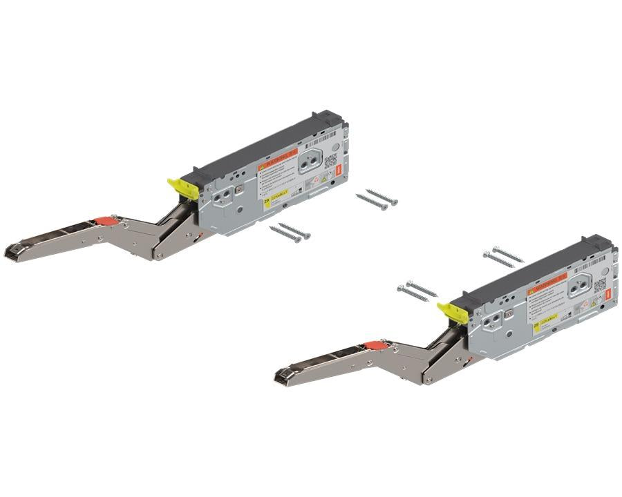 AVENTOS HK Top by Blum Lift Mechanism Set | Chipboard Screws / Pre-Mounted System Screws