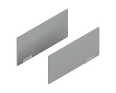 AVENTOS by Blum HKi Cover Cap | Light Grey / Stainless Steel Brushed
