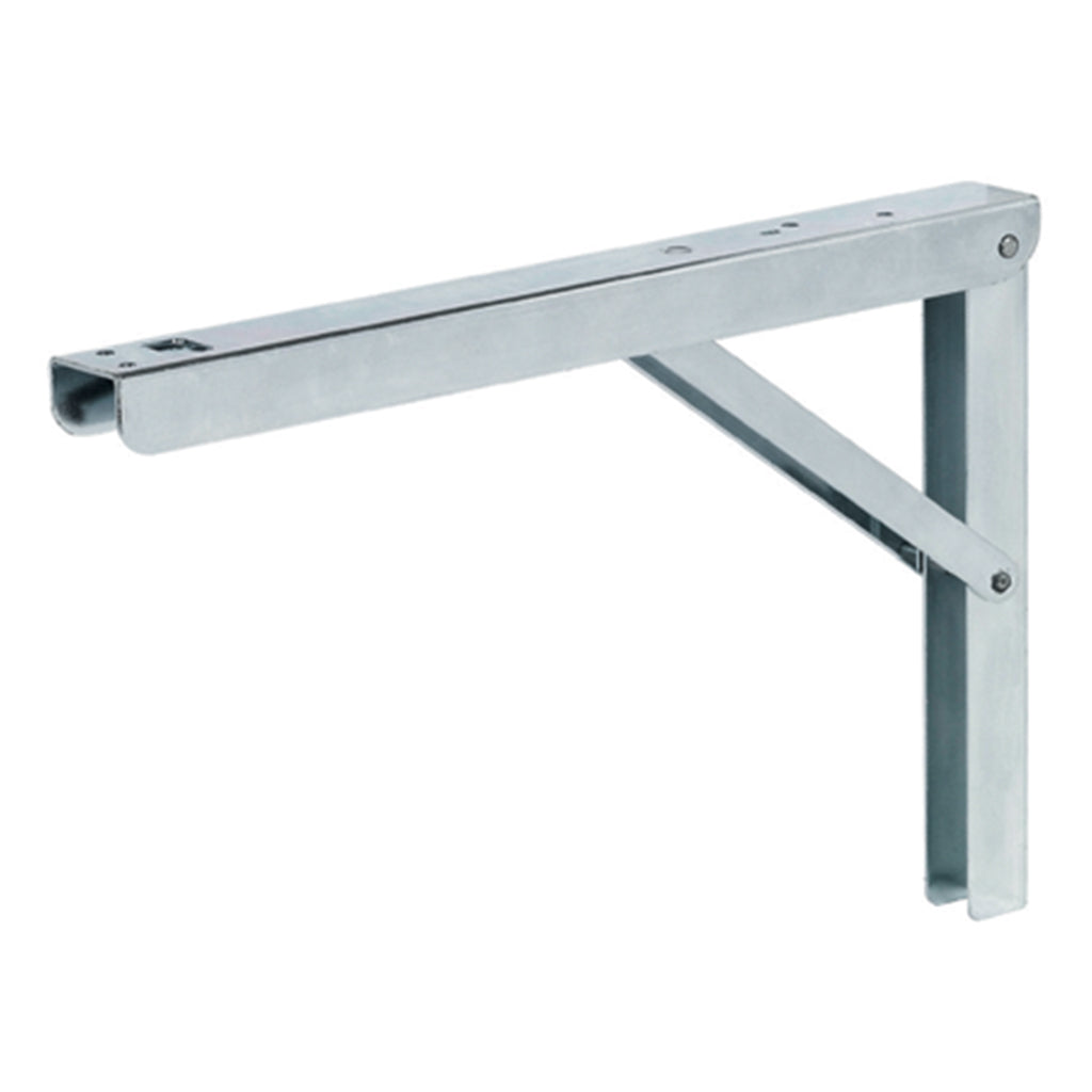 Adjustable Folding Bracket — White Coated