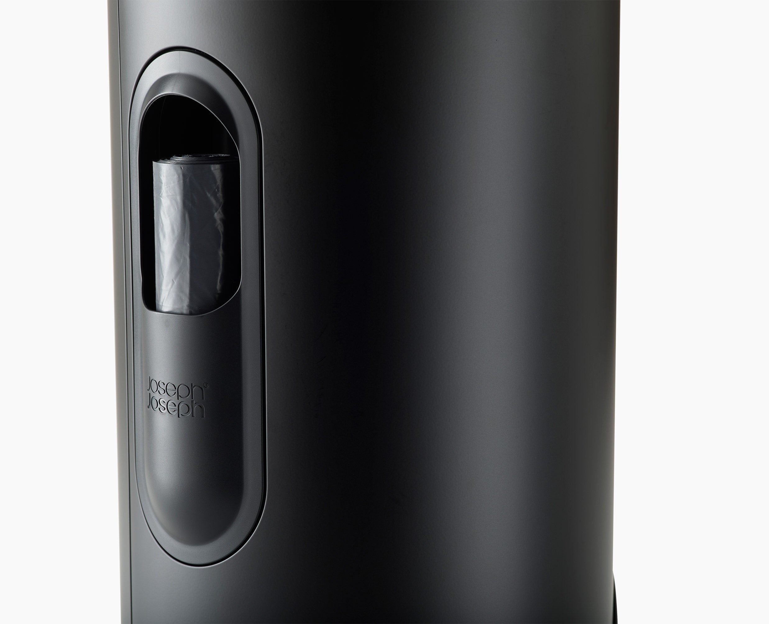 Arc™ 10L Easy-push Matt Black Pedal Bin Starter Set