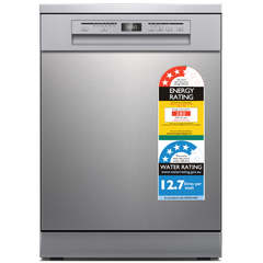 60cm Freestanding Dishwasher — Stainless Steel