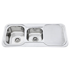 1 & 3/4 Bowl Sink | Right-Hand Drainer