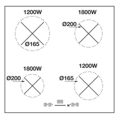 60cm Ceramic Cooktop