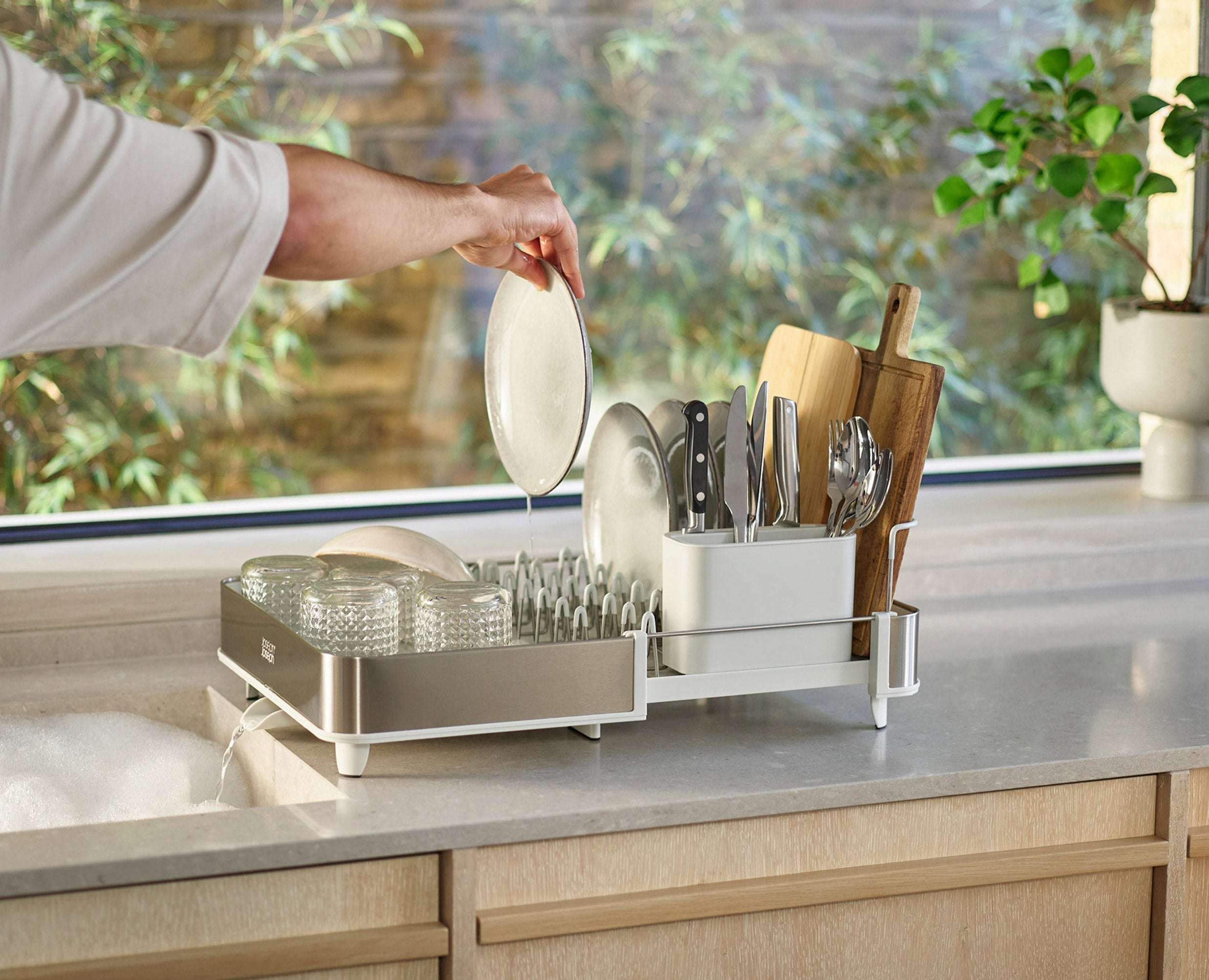 2-piece Stone Drainer & Sink Organisation Set