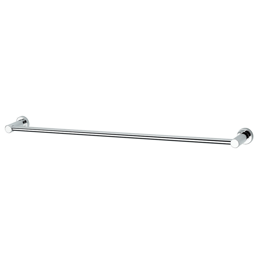 Alto Single Towel Rail — Polished Chrome
