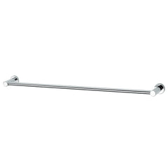 Alto Single Towel Rail — Polished Chrome