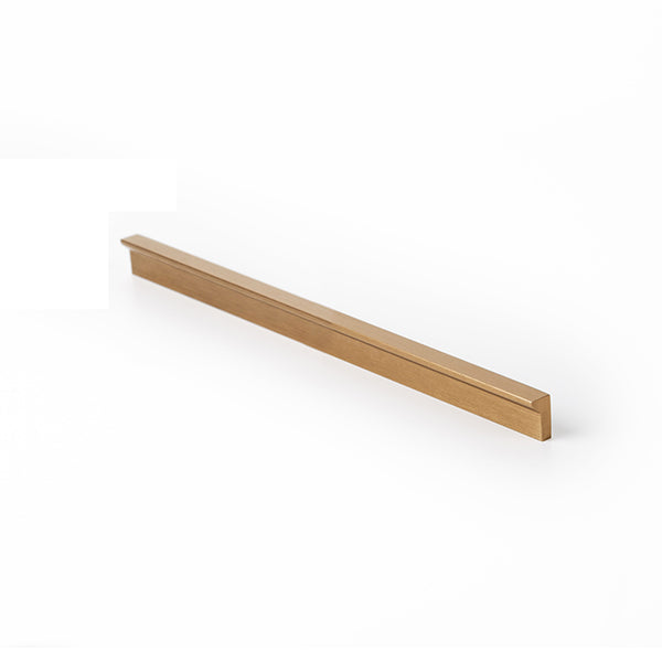 Angle Pull Handle Dark Brushed Brass