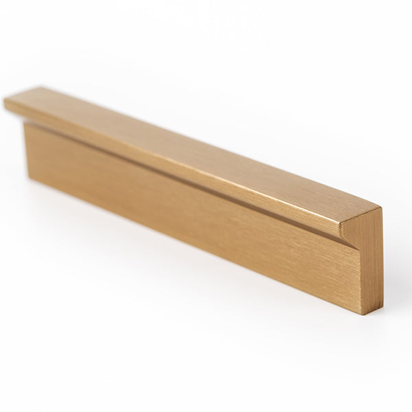 Angle Pull Handle Dark Brushed Brass