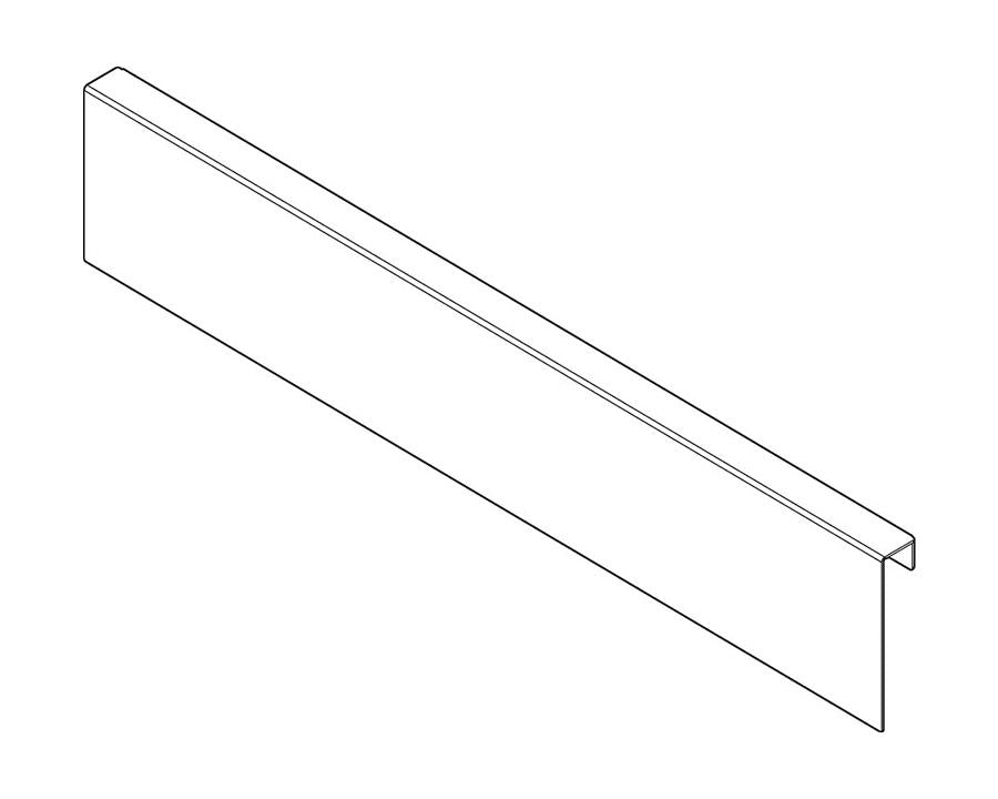 AMBIA-LINE by Blum Back Adapter | Orion Grey