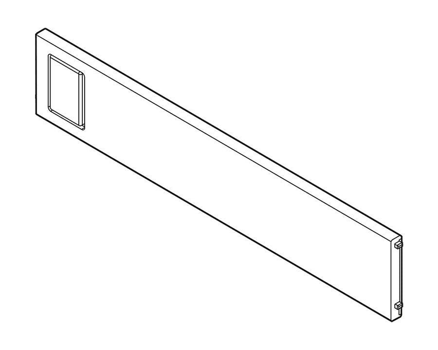 AMBIA-LINE by Blum Cross Divider | 242mm | 50mm High