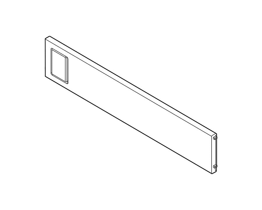 AMBIA-LINE by Blum Cross Divider | 242mm | 50mm High