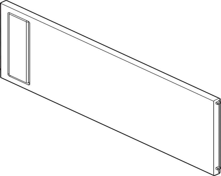 AMBIA-LINE by Blum Cross Divider | 242mm | 110mm High