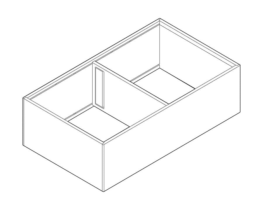 AMBIA-LINE by Blum Steel Frame Series 4 | 370mm