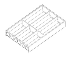 AMBIA-LINE by Blum Soft Touch / Grey Insert | Bottle Set