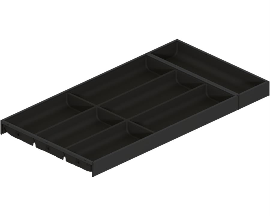 AMBIA-LINE by Blum Inner Dividing Frame | Carbon Black Soft-Touch
