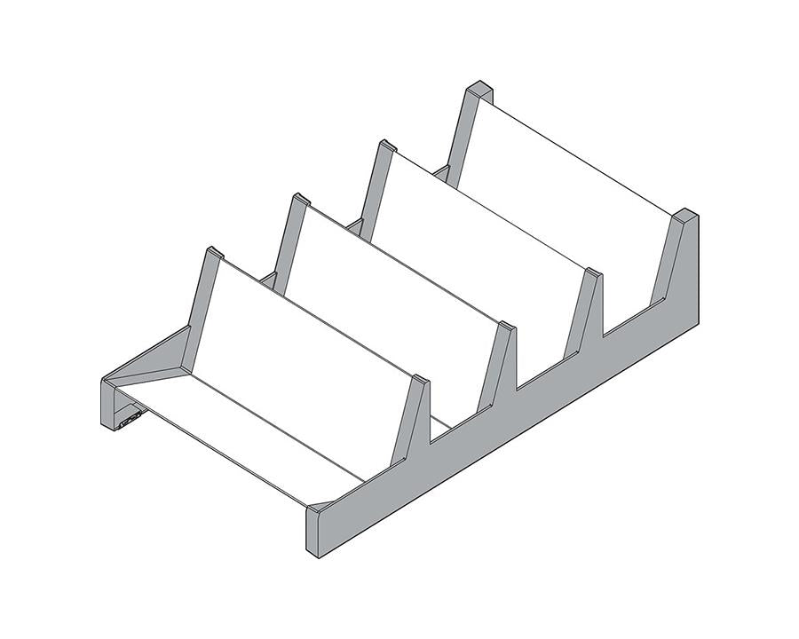 AMBIA-LINE by Blum Spice Holder | Stainless Steel