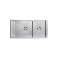 Abey Piazza CR500D Kitchen Sink — Stainless Steel