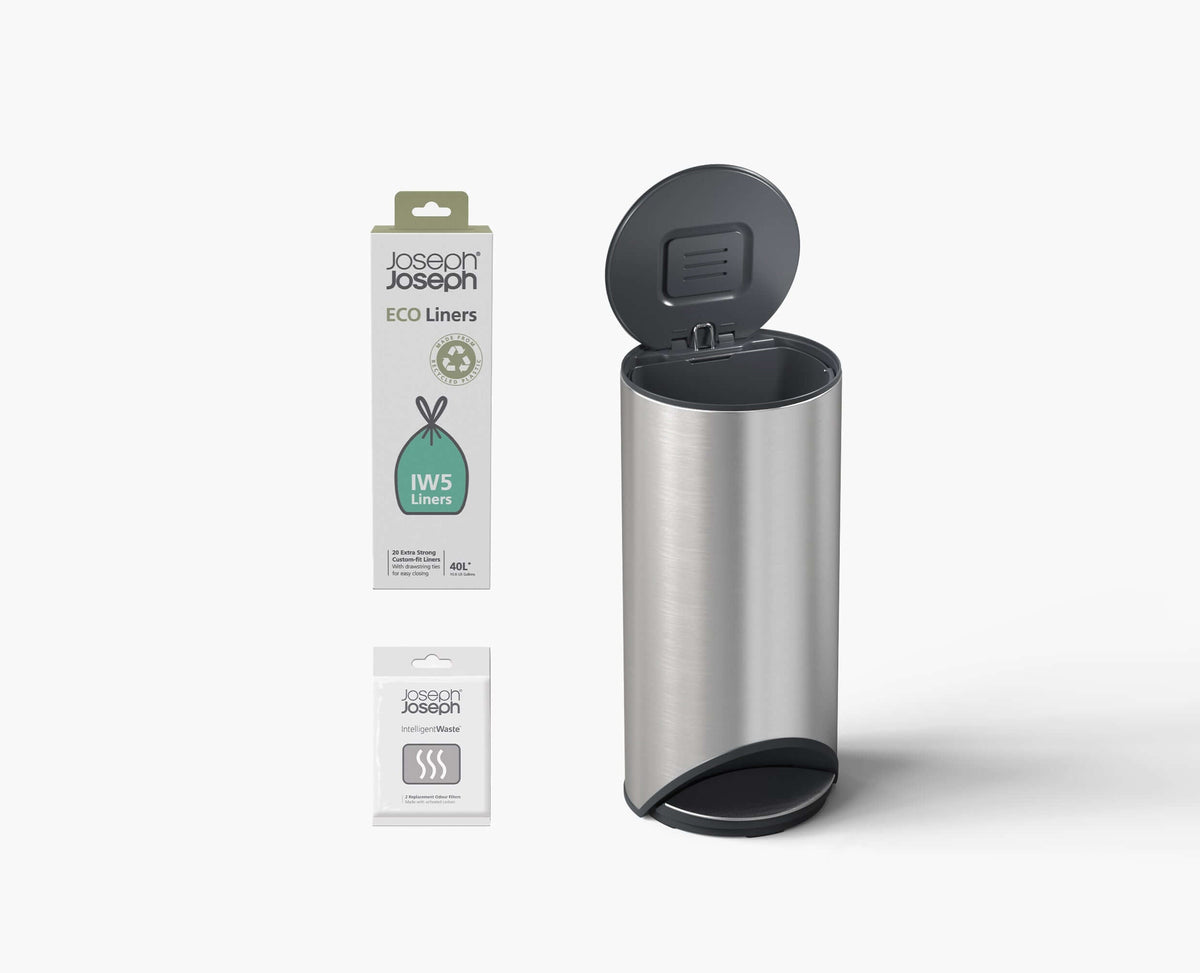 Arc™ 30L Easy-push Pedal Bin Starter Set