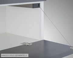 Barracuda II Flap fitting in Aluminium with stainless steel effect