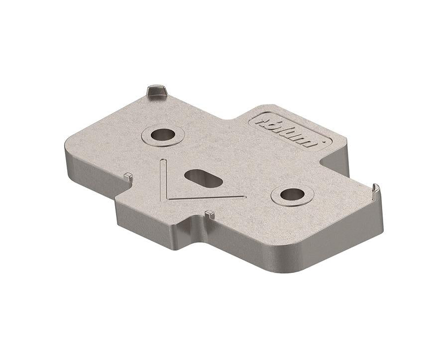 Angled Spacer Cruciform by Blum | Nickel Plated | 0.8mm / 3mm / 6mm