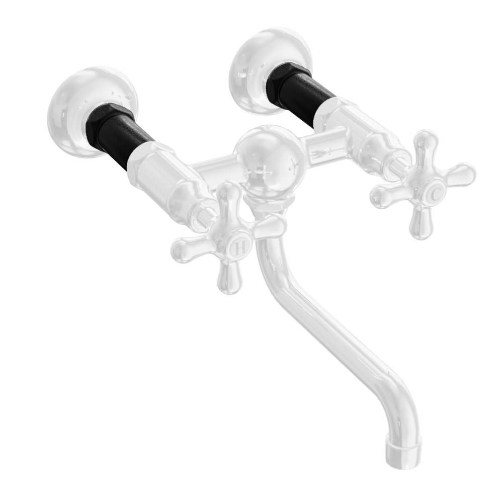 50mm Wall Tap Extension — 3/4M x 3/4F | Classico