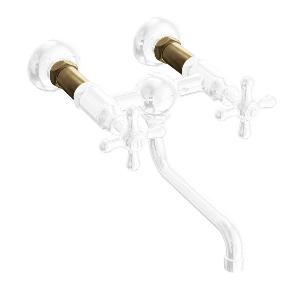 50mm Wall Tap Extension — 3/4M x 3/4F | Classico